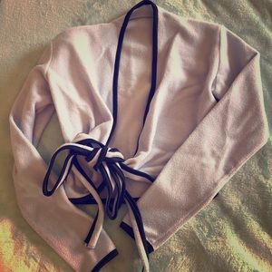 Capezio wrap sweater